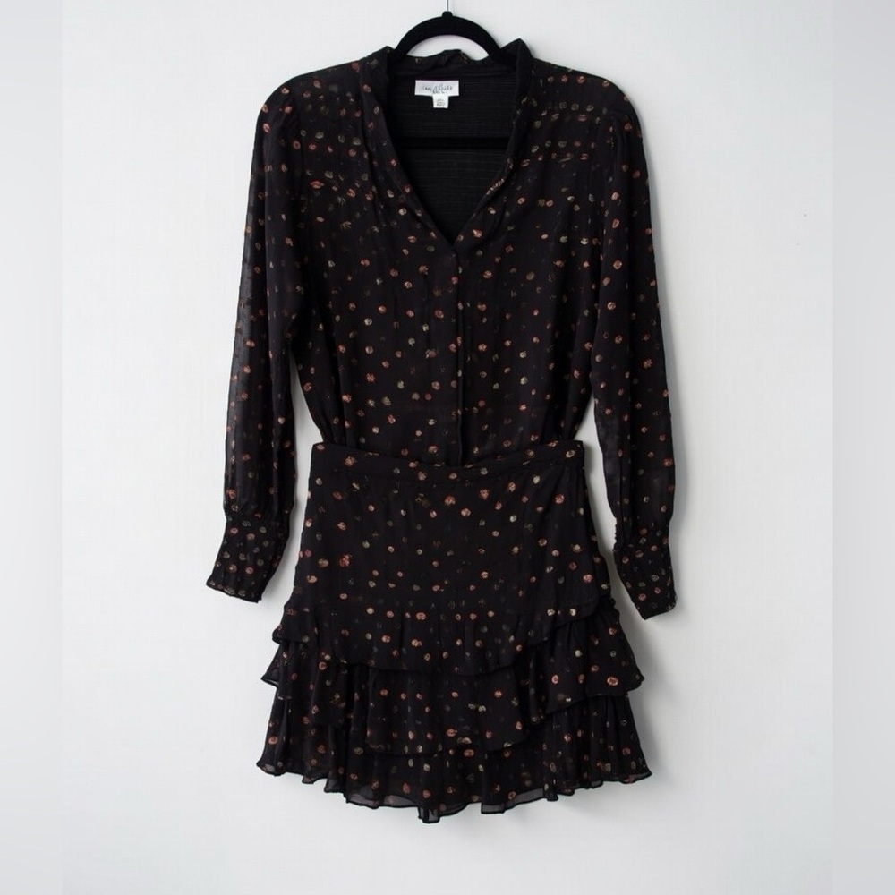 Alyx Black Floral Skirt Set